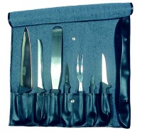 Messer-Rolltasche, für 7 Messer 