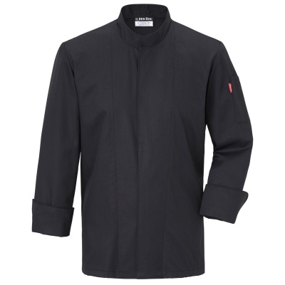 MONATSANGEBOT schwarze Kochjacke Prisma-Zero 