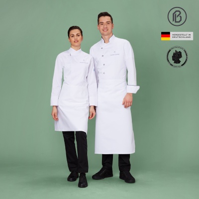 KÖPER Kochschürze , weiss 