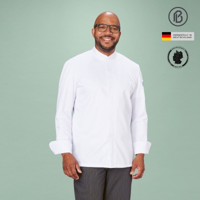 Organic-Zero Kochjacke, weiß 