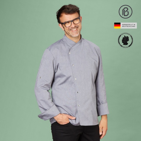 FIL-Finix, Kochjacke Melangeoptik 
