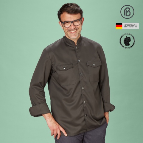 Return-Melo, farbige Herren-Kochjacke 