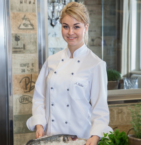 Chef-Clarissa, weiß 