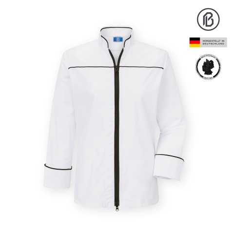 Chef-Riccarda, weiße Damen-Kochjacke 