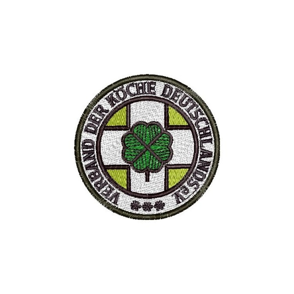 VKD-Emblem voll ausgestickt 