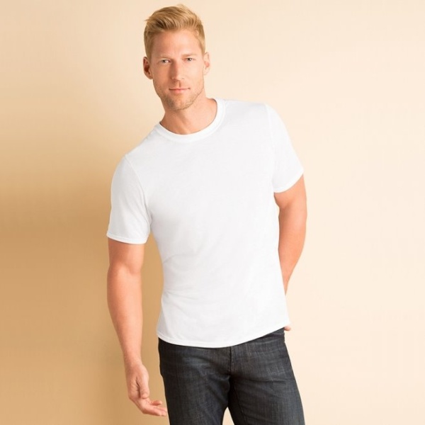 T-Shirt 'Fruit of the Loom', weiß 