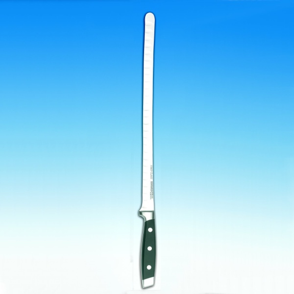 Lachsmesser mit Kullen, 32cm 