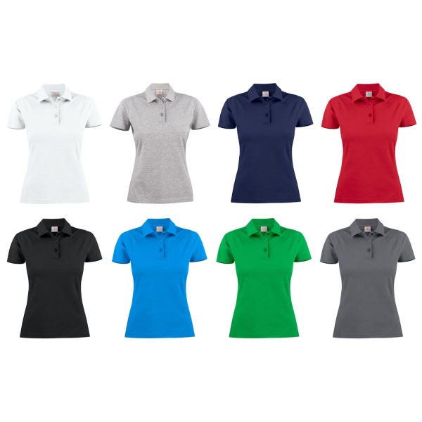 Damen-Polo-Shirt PRINTER Surf 
