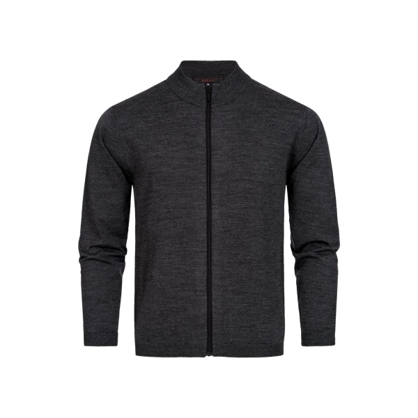 Herren-Strickjacke mit Reißverschluss 