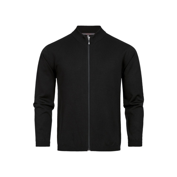 Herren-Strickjacke mit Reißverschluss 