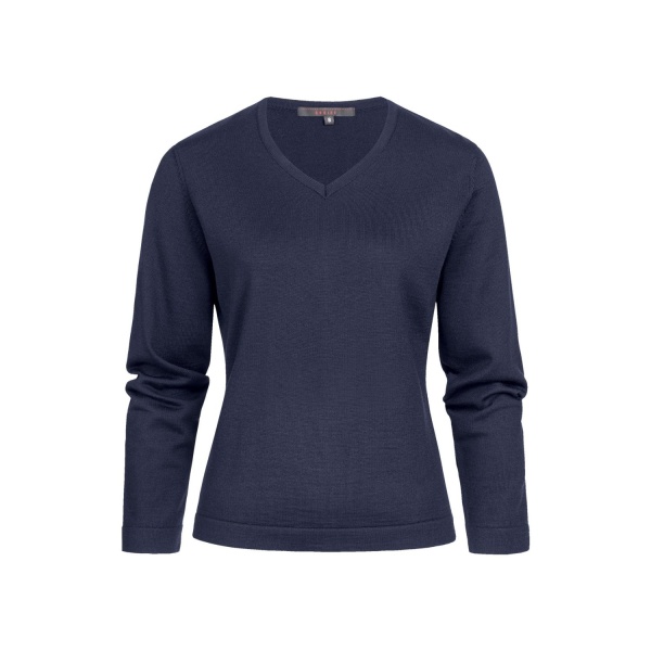 Damen-Pullover mit V-Ausschnitt 