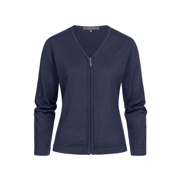 Damen-Strickjacke mit Reißverschluss 