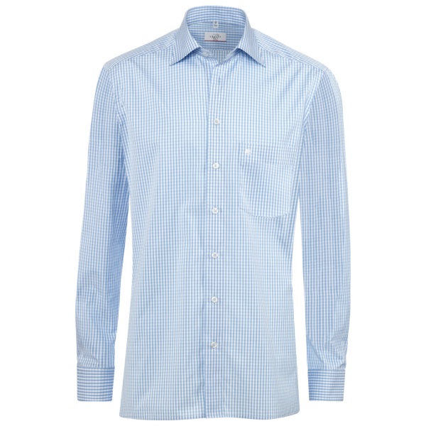 Hemd, vichy karo bleu, -SALE- 