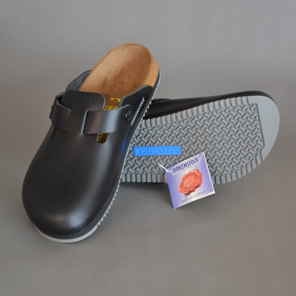 Küchenschuhe BIRKENSTOCK Boston, schwarz 