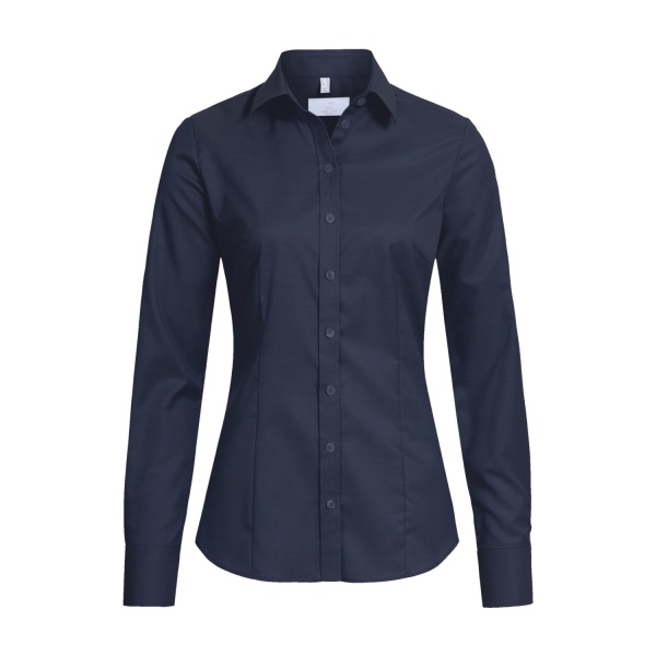 Bluse, marineblau 
