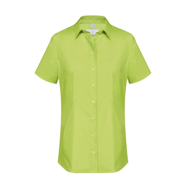 Basic-Bluse, apfelgrün -SALE- 