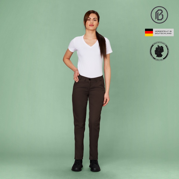 Chino-StraightFit, Damen-Kochhose PRISMA Nr.26 