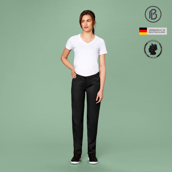 Chino-StraightFit, Damen-Kochhose COLOREL Nr.76 