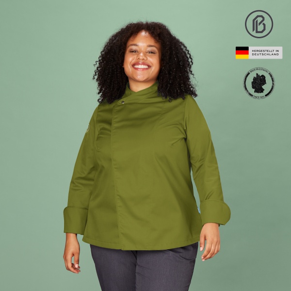 Prisma-Cora, Damenkochjacke in 44 Farben 