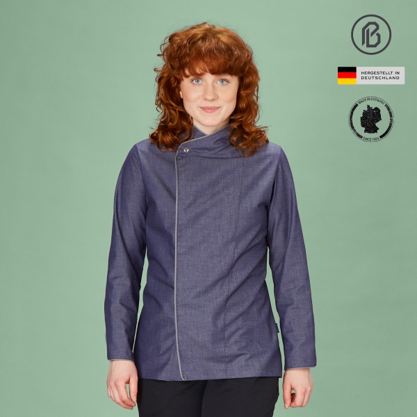 Treck-Cora, Damenkochjacke in 4 Farben 