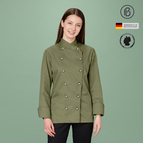 Colorel-Ronja, farbige Damenkochjacke 