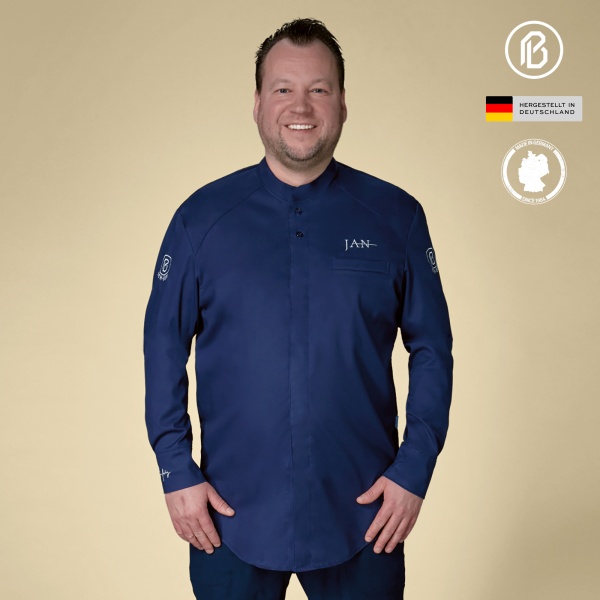 Colorel-JAN, Kochjacke nachtblau 