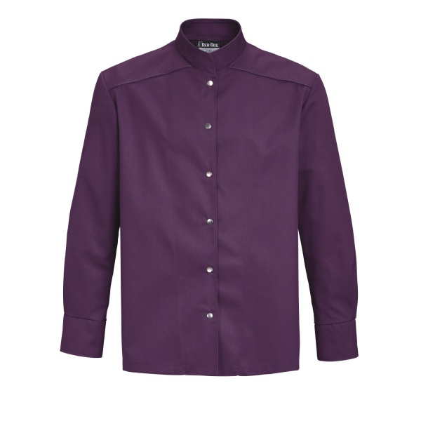 Damenkochjacke Facette-Henriette, blackberry 