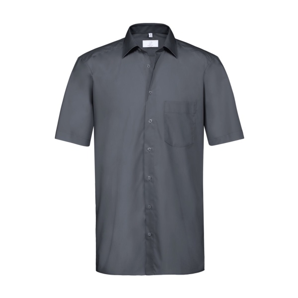 Basic-Hemd, anthrazit 