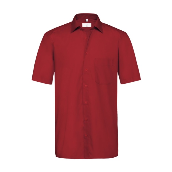 Basic-Hemd, rot 