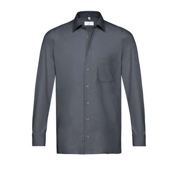 Basic-Hemd, anthrazit 