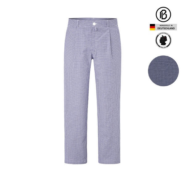 Kochhose mit Bundfalten 