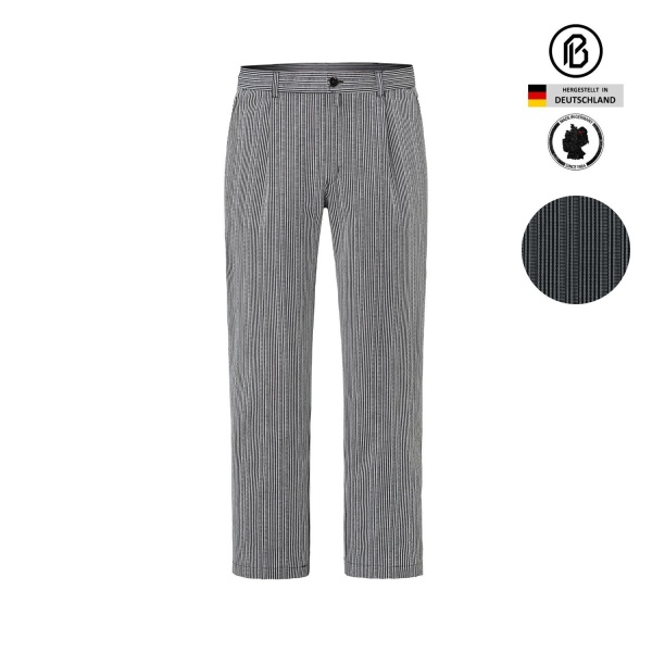Kochhose mit Bundfalten 