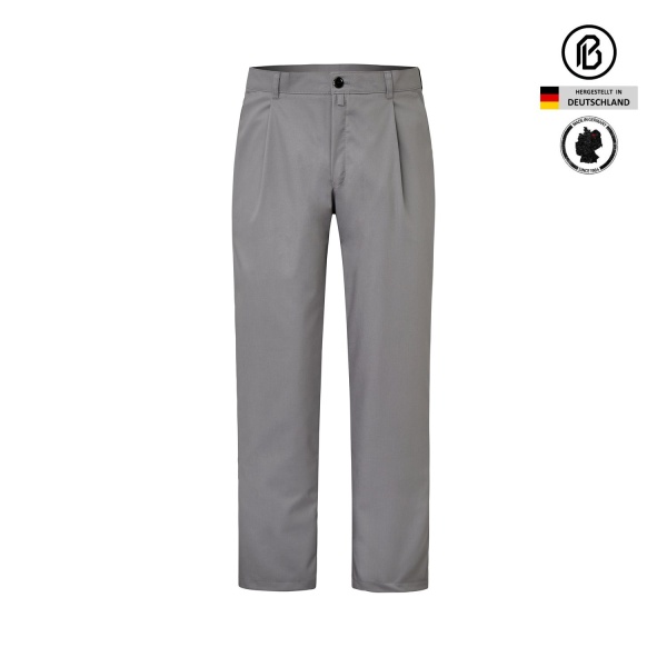 Kochhose mit Bundfalten 