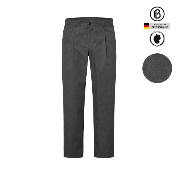 Kochhose mit Bundfalten 