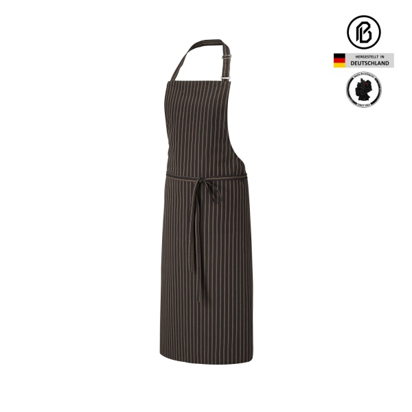Gestreifte Latzschürzen, Mischgewebe 