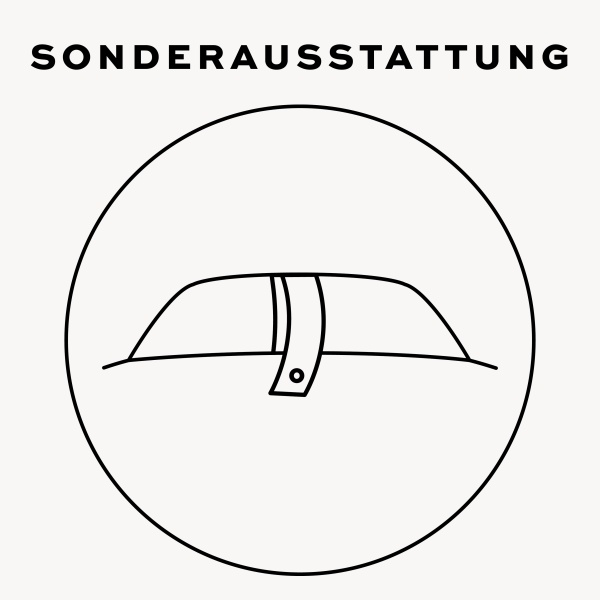 Nackenschlaufe mit Druckknopf 