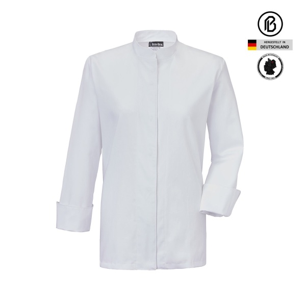Repet-Zoe Damenkochjacke, weiß 