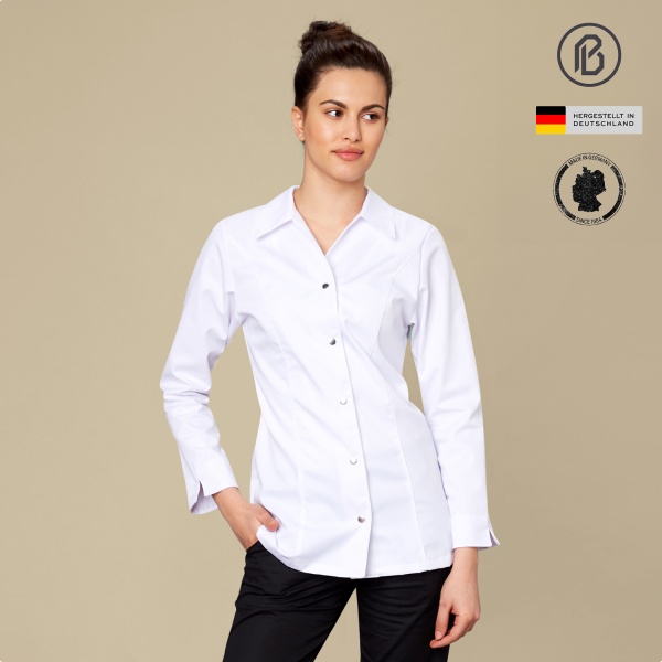 Felan-PIA, weiße Kochbluse 