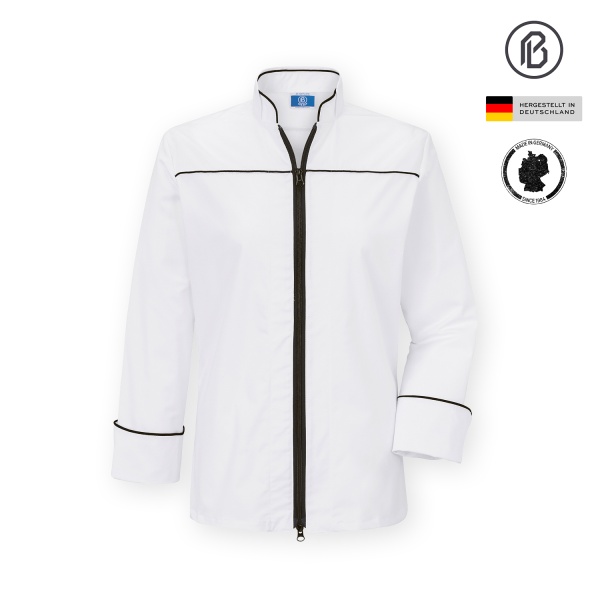Chef-Riccarda, weiße Damen-Kochjacke 