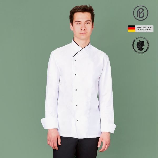 Buran-Everett, preiswerte Kochjacke für Herren 