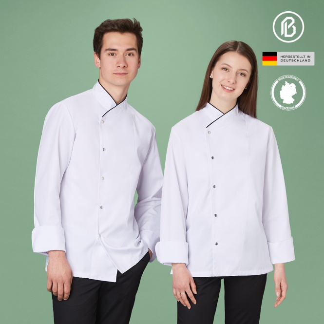 Buran-Eviana, preiswerte Kochjacke für Damen 