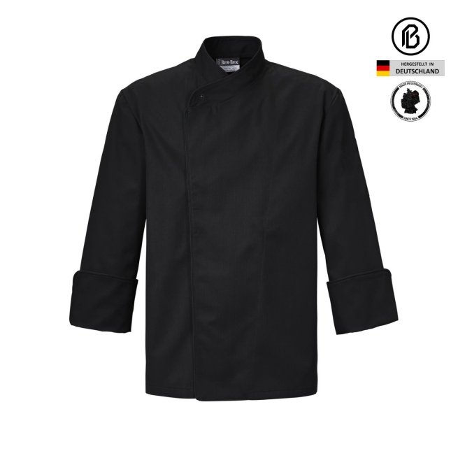 Ergo-Conti schwarze Kochjacke 