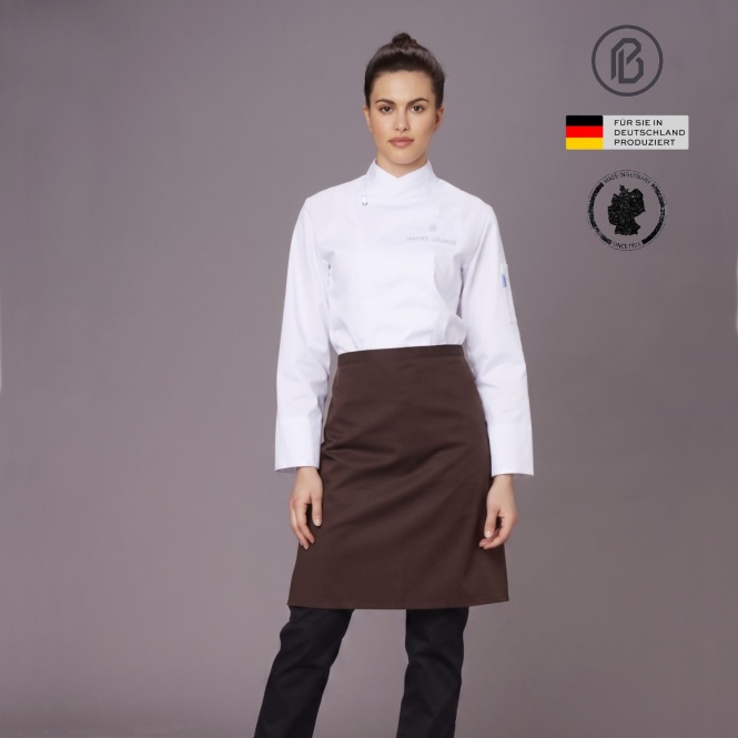 SONDERANGEBOT Halbschürze chocolate-braun 
